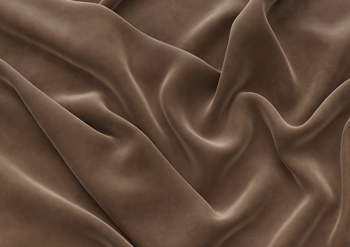 Odessa Velvet, Espresso - Roman Blind - Image 4
